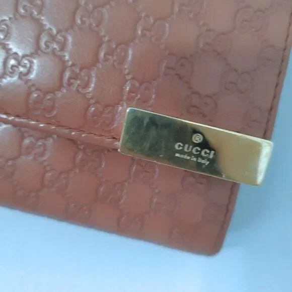 Gucci micro GG microguccissima long wallet EUC - Picture 7 of 7